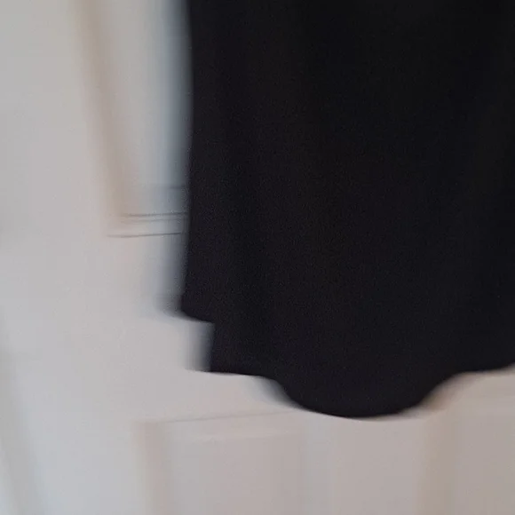 ROCK & REBPUBLIC Black Tank Chain Link Strap Scoop Neck Blouse Size Large - Picture 10 of 10